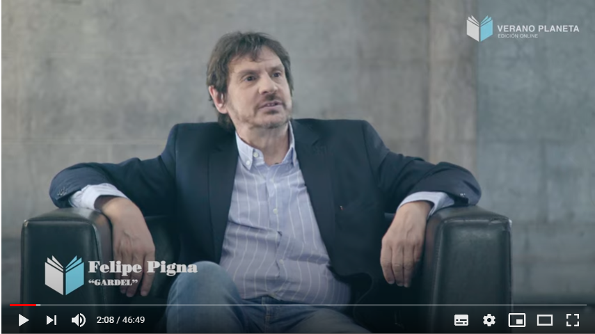 Felipe Pigna charla sobre su libro "Gardel" en Verano Planeta 2021 [AR]