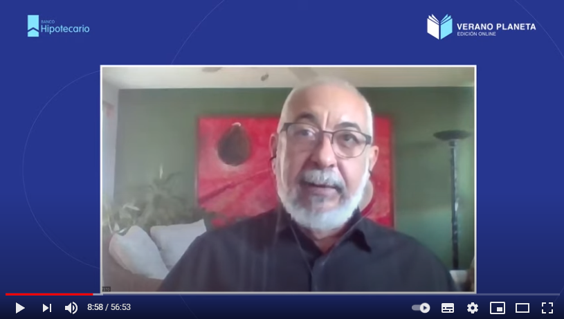 Leonardo Padura charla sobre su libro "Como polvo en el viento" en Verano Planeta 2021 [AR]