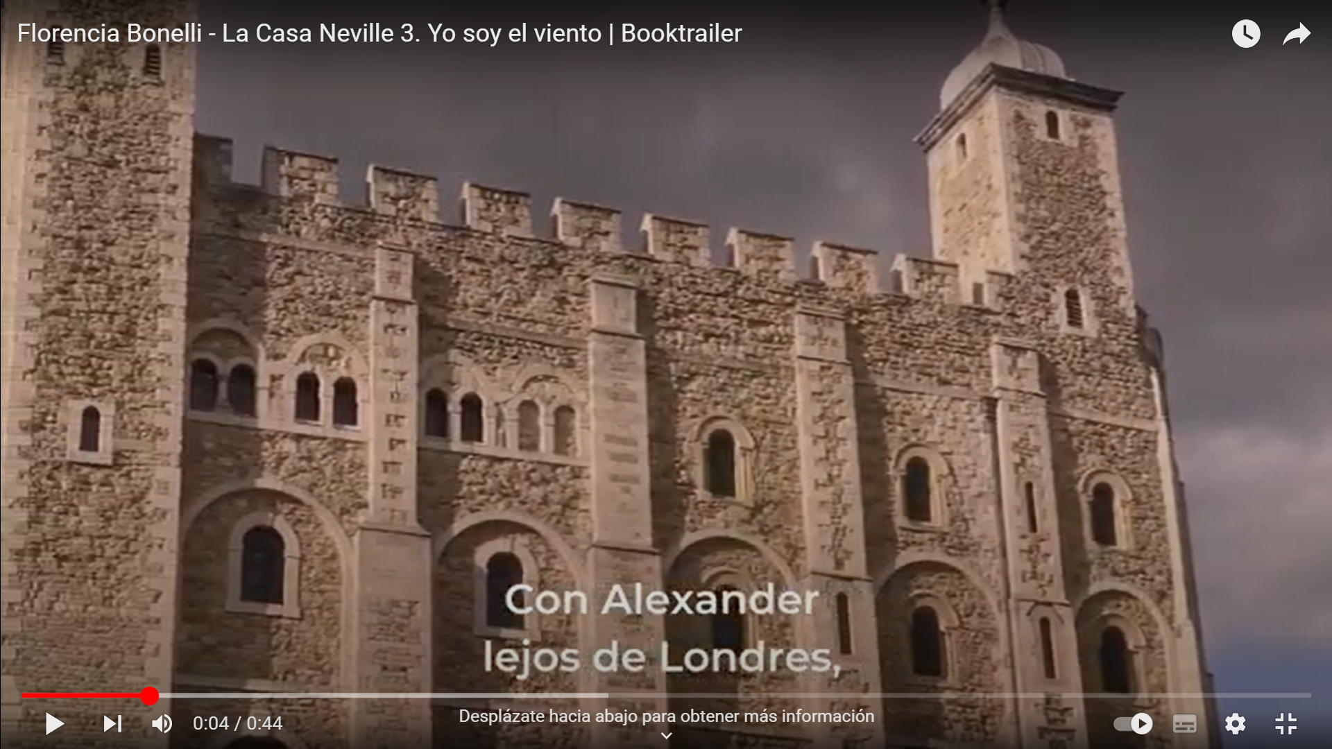 Florencia Bonelli - La Casa Neville 3. Yo soy el viento | Booktrailer [AR]